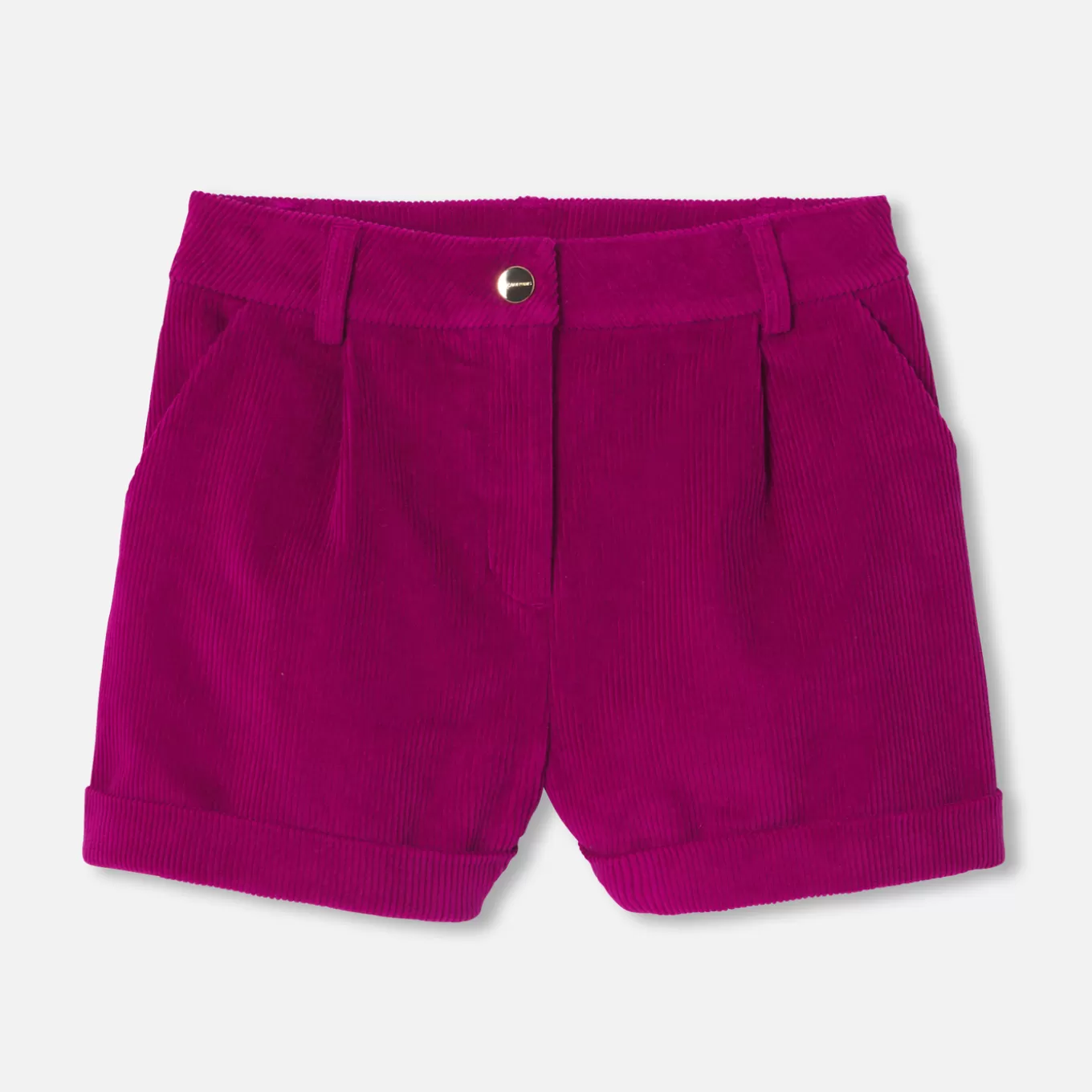 Hot Jacadi Shorts aus Cord für Mädchen VIOLET