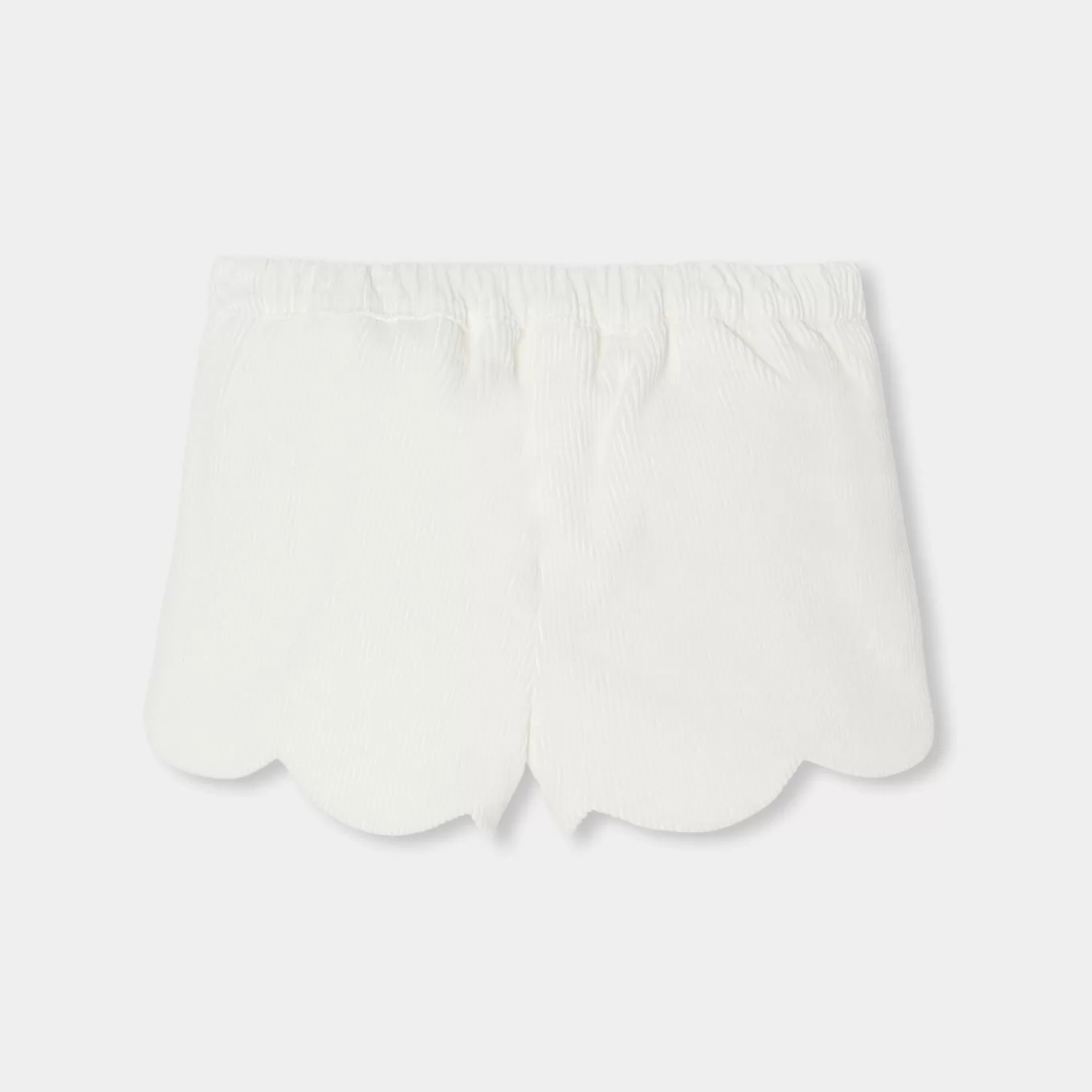 New Jacadi Shorts aus Samt Kleinkind Mädchen WEICHES JACADI WEISS