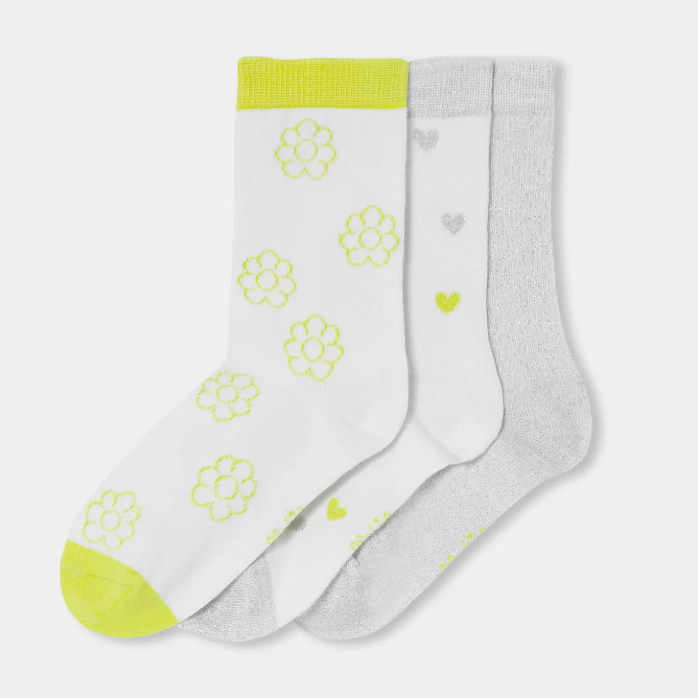 Cheap Jacadi Socken für Mädchen im Set NEON GELB