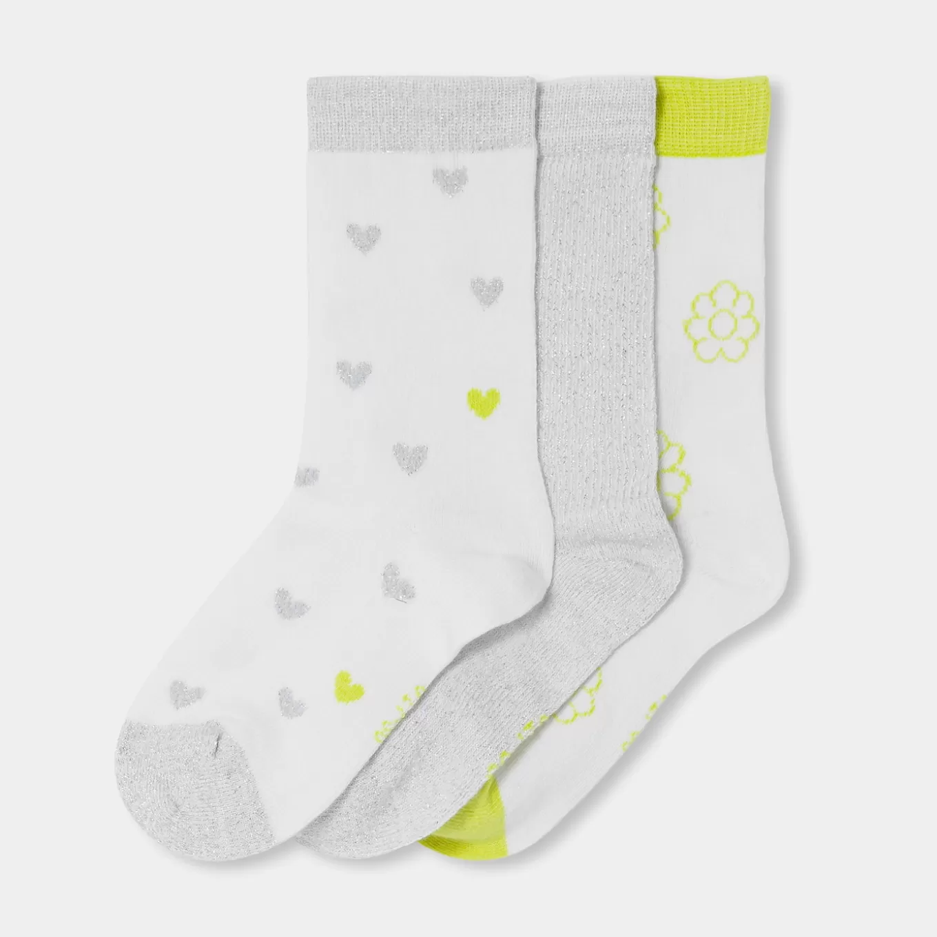 Cheap Jacadi Socken für Mädchen im Set NEON GELB