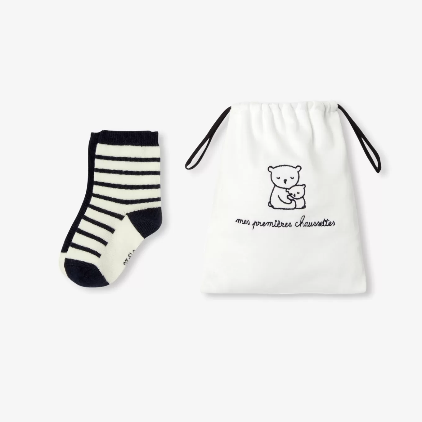 Flash Sale Jacadi Socken-Duo Baby WEISS/MARINEBLAU