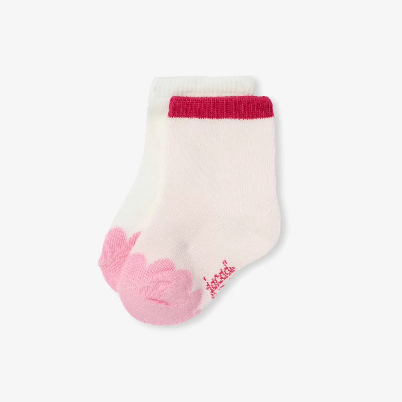 New Jacadi Socken-Duo Baby Mädchen ROSA/MEHRFARBIG