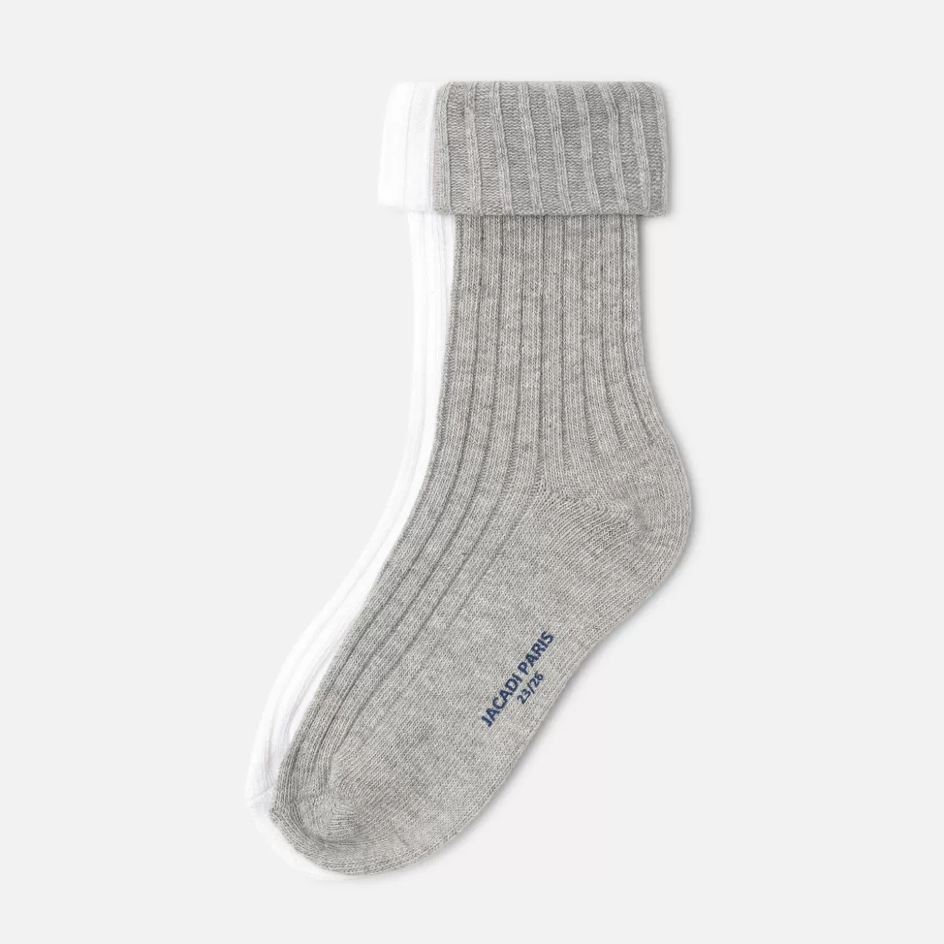 Best Jacadi Socken-Duo für Jungen WEISS/GRAU
