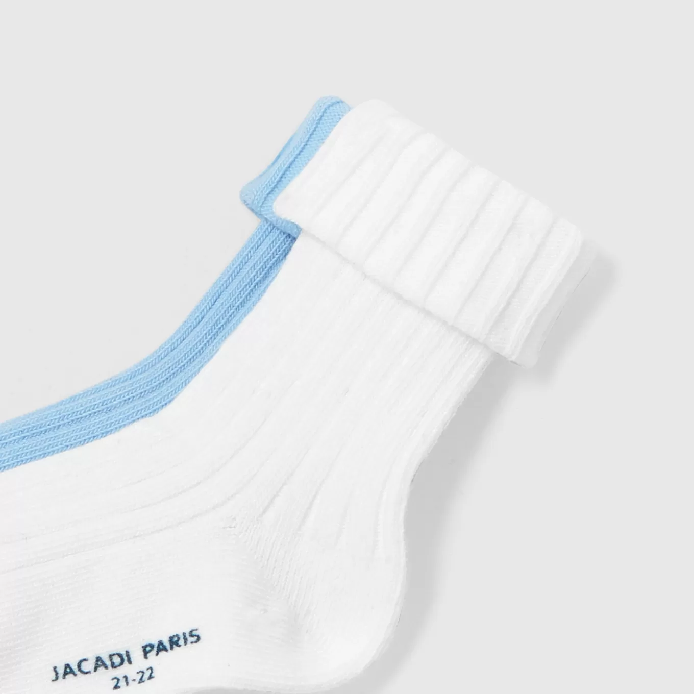 Sale Jacadi Socken-Duo Jungen WEISS/BLAU