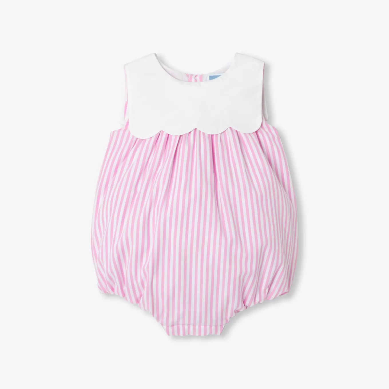 Cheap Jacadi Spielanzug aus gestreiftem Popeline für Mädchen WEISS/ROSA