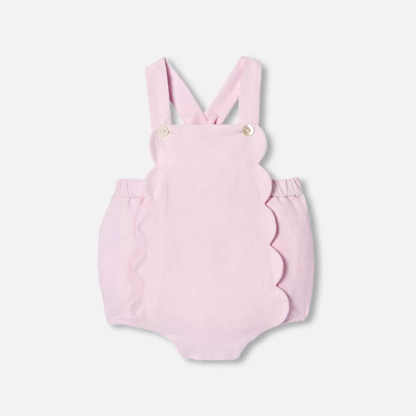 Best Sale Jacadi Spielanzug für Baby Mädchen ROSA PUDER HELL