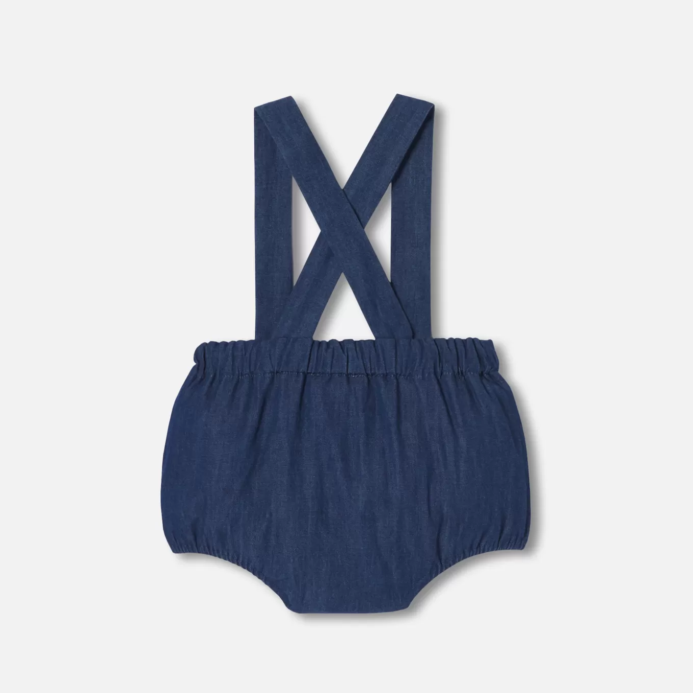 Fashion Jacadi Spieler für Baby Mädchen aus leichtem Jeansstoff JEANSDUNKELBLAU
