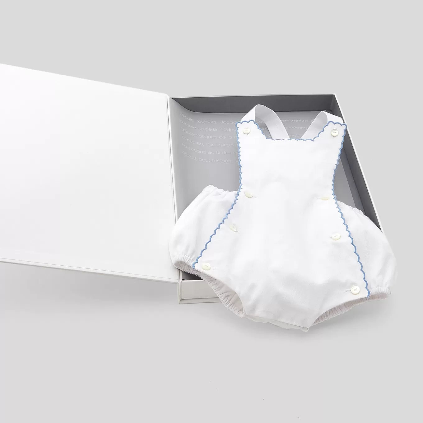 New Jacadi Spieler für Mädchen Mein erstes WEISS/BLAU