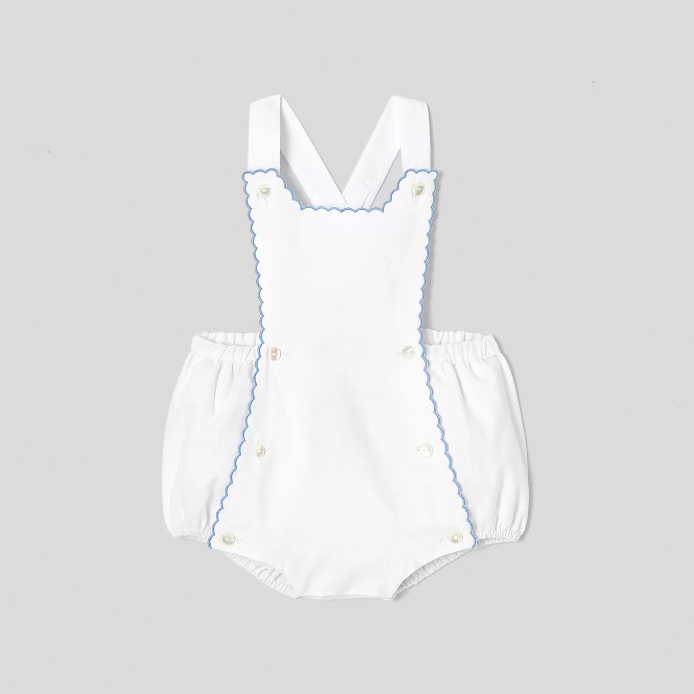 New Jacadi Spieler für Mädchen Mein erstes WEISS/BLAU