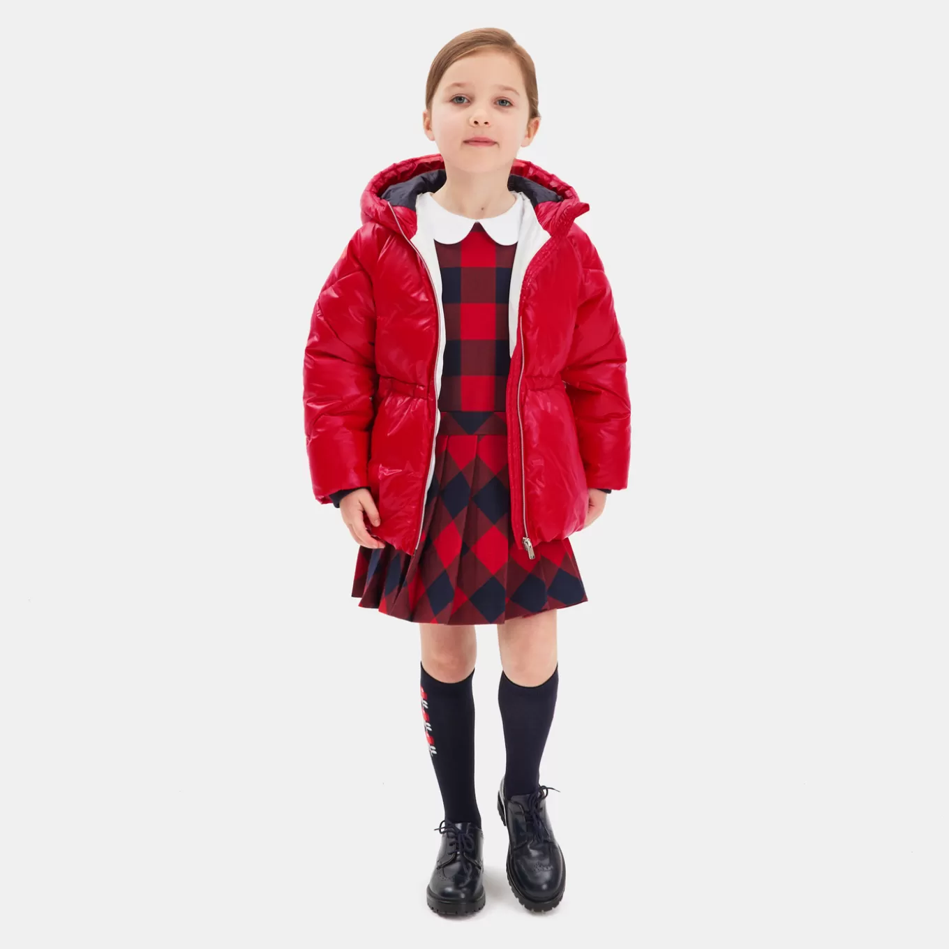 Outlet Jacadi Steppjacke für Mädchen STEIN ROT
