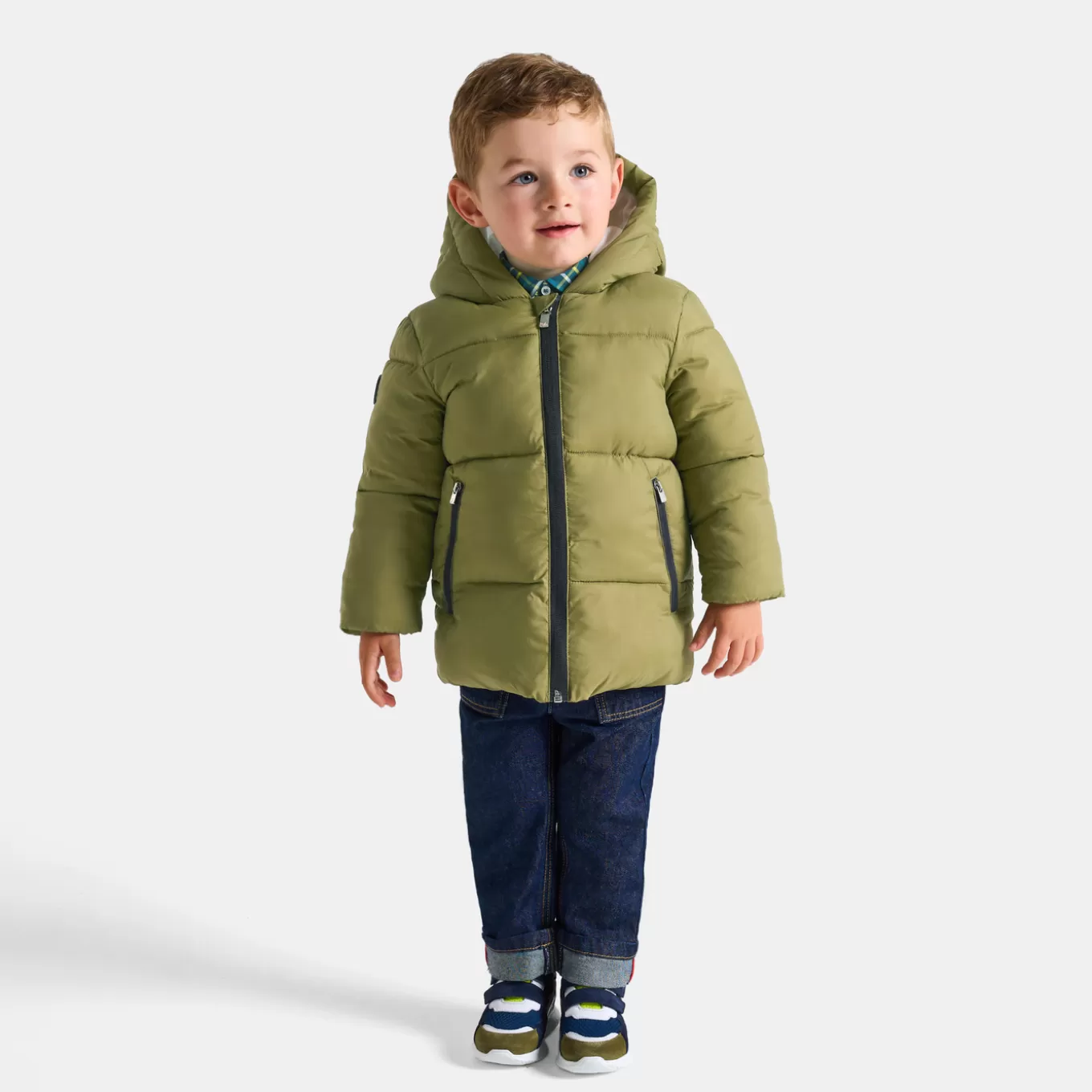 Sale Jacadi Steppjacke Kleinkind Junge GRÜN FLECHTE