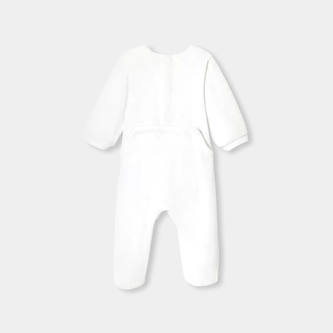 New Jacadi Strampler aus Frotteesamt für Mädchen JACADI WEISS