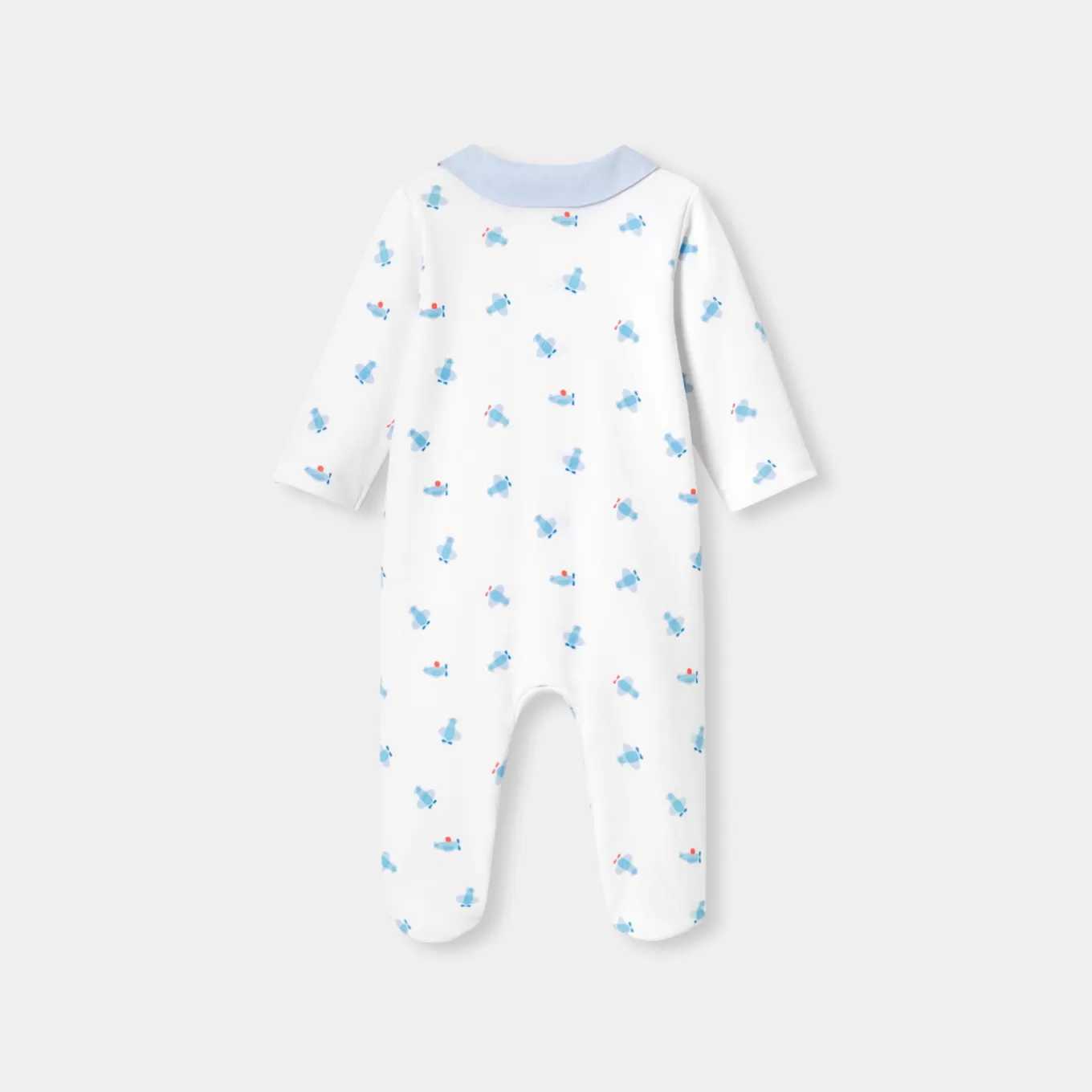 Discount Jacadi Strampler aus Interlock-Gewebe für Jungen WEISS/MEHRFARBIG