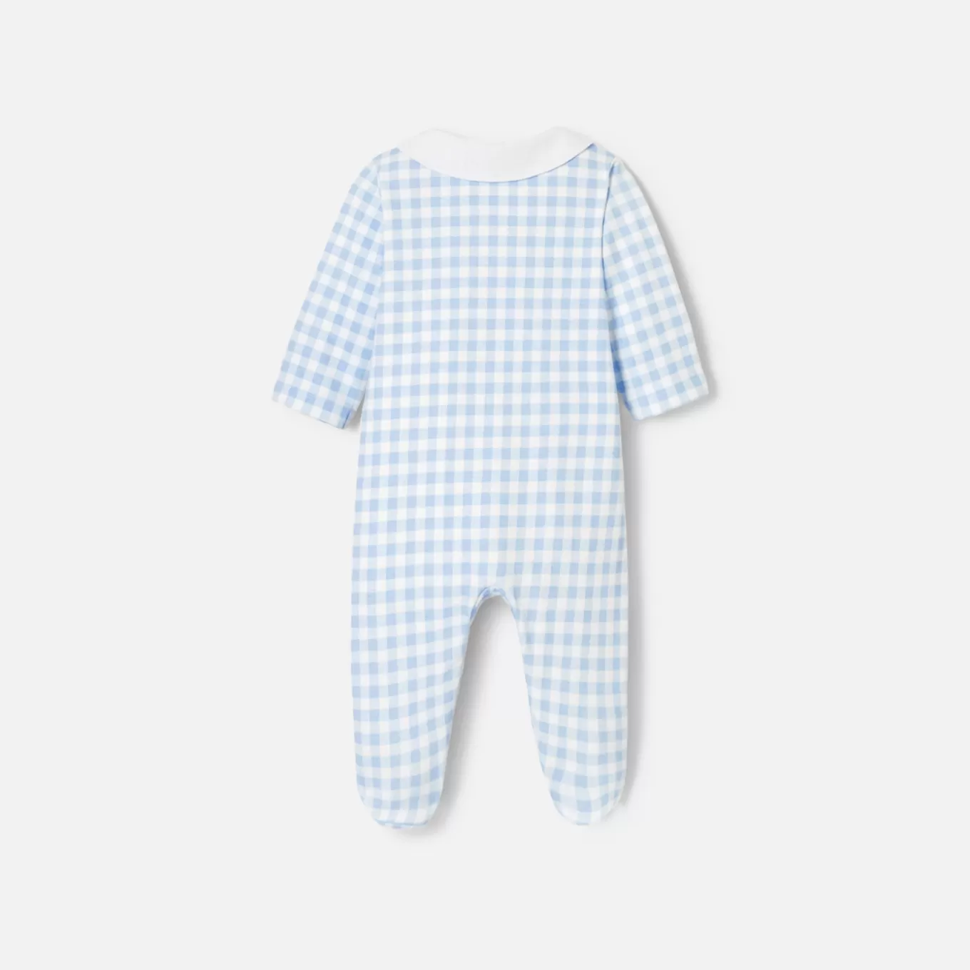 Best Sale Jacadi Strampler aus Interlock-Gewebe für Jungen WEISS/BLAU