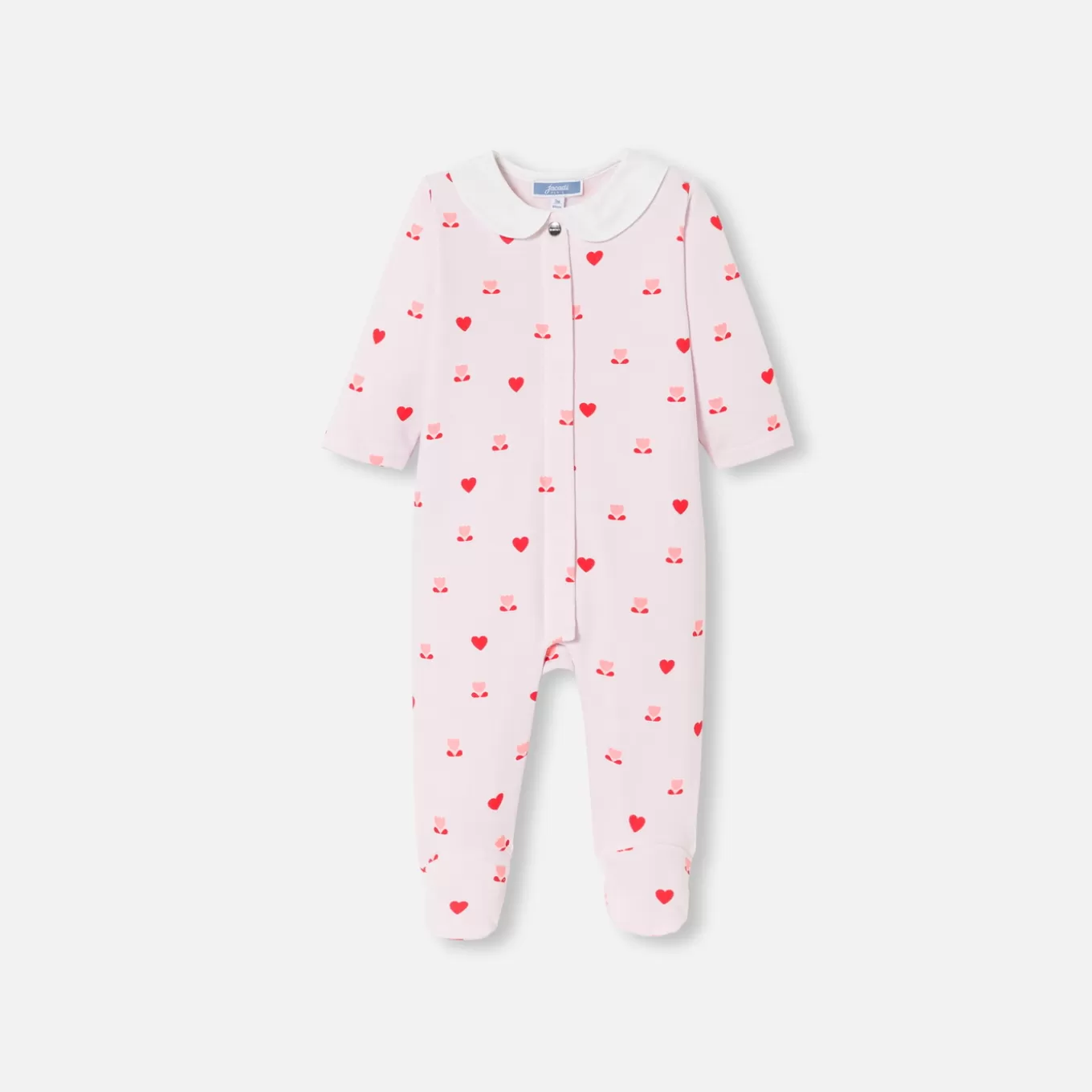 Best Sale Jacadi Strampler aus Molton für Mädchen ROSA/MEHRFARBIG