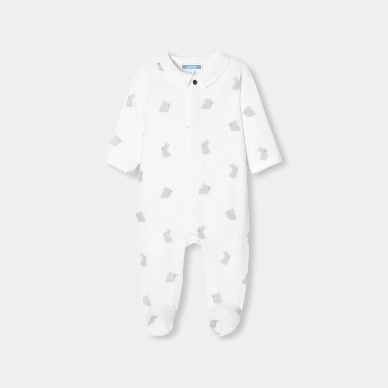 Cheap Jacadi Strampler aus Samt WEISS/MEHRFARBIG