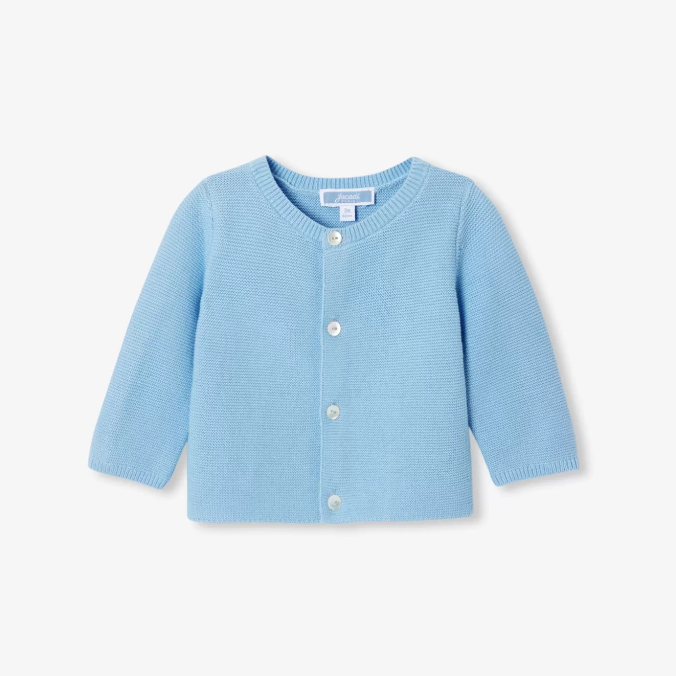 Discount Jacadi Strickjacke aus Baumwolle OZEANBLAU
