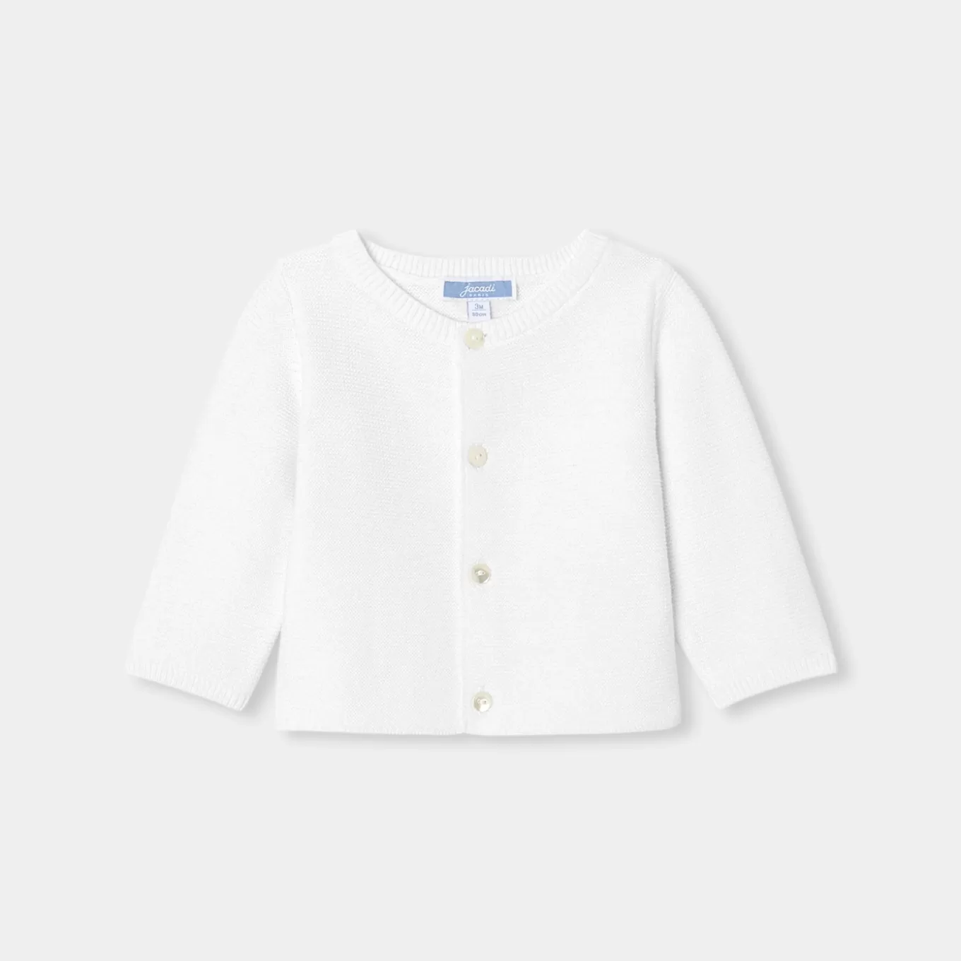 Cheap Jacadi Strickjacke aus Baumwolle JACADI WEISS