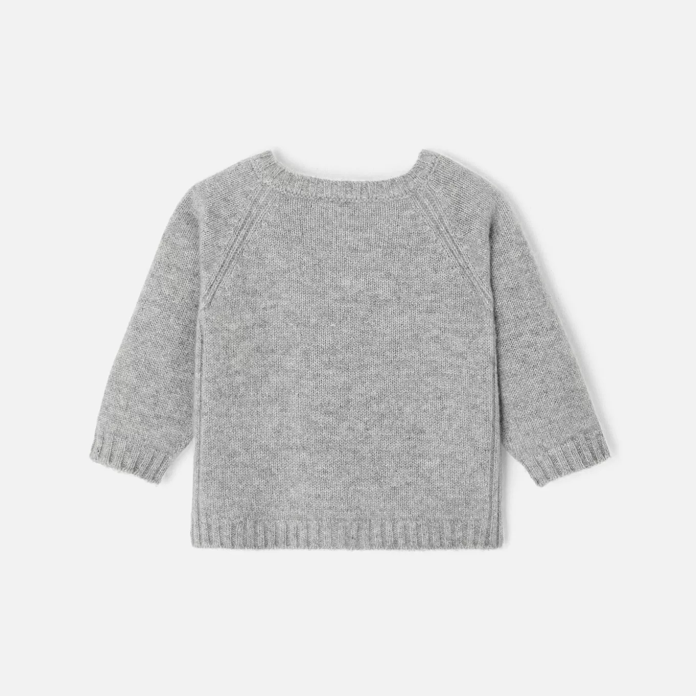 Flash Sale Jacadi Strickjacke aus Kaschmir GRAU MELIERT HELL JACADI