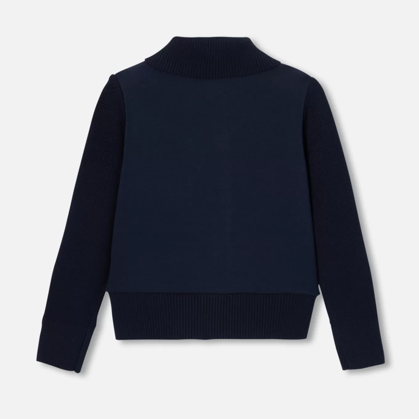 Discount Jacadi Strickjacke aus Materialmix für Jungen MARINEBLAU JACADI