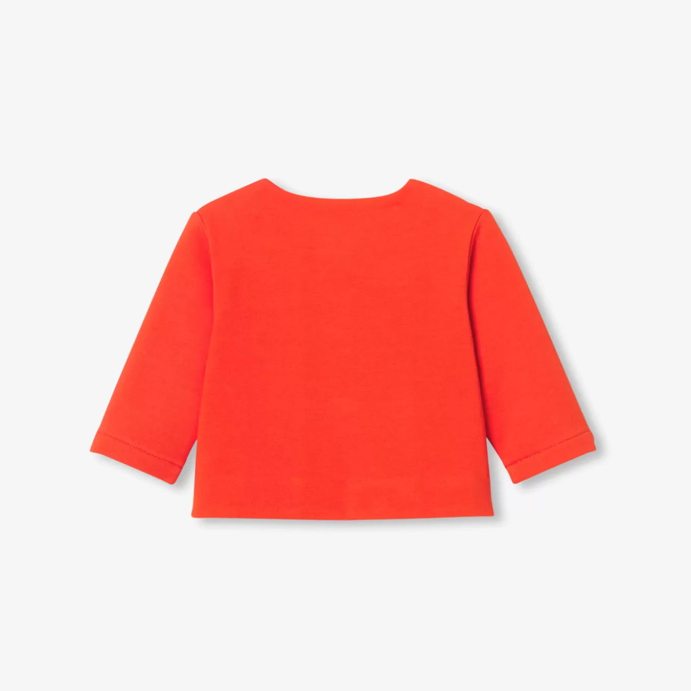 Store Jacadi Strickjacke aus Molton MANDERINE