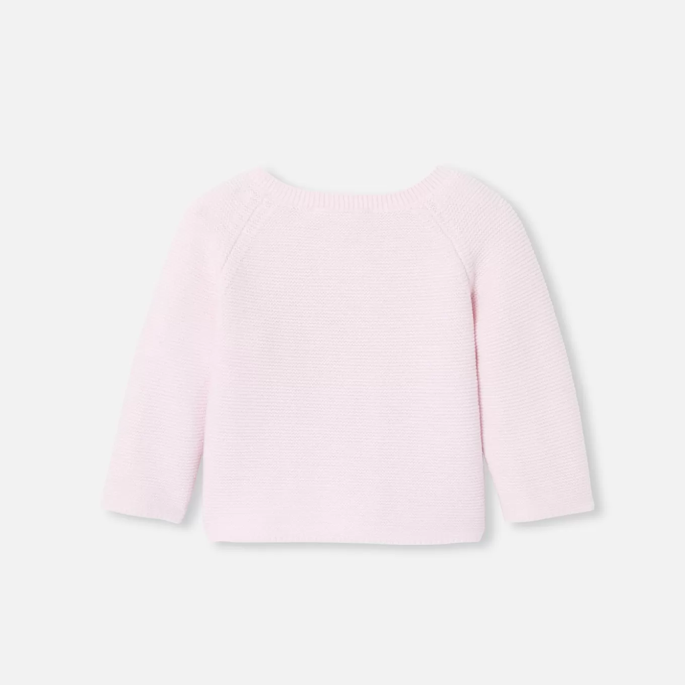 Discount Jacadi Strickjacke aus Wolle und Baumwolle für Baby Mädchen ROSA BLASS JACADI