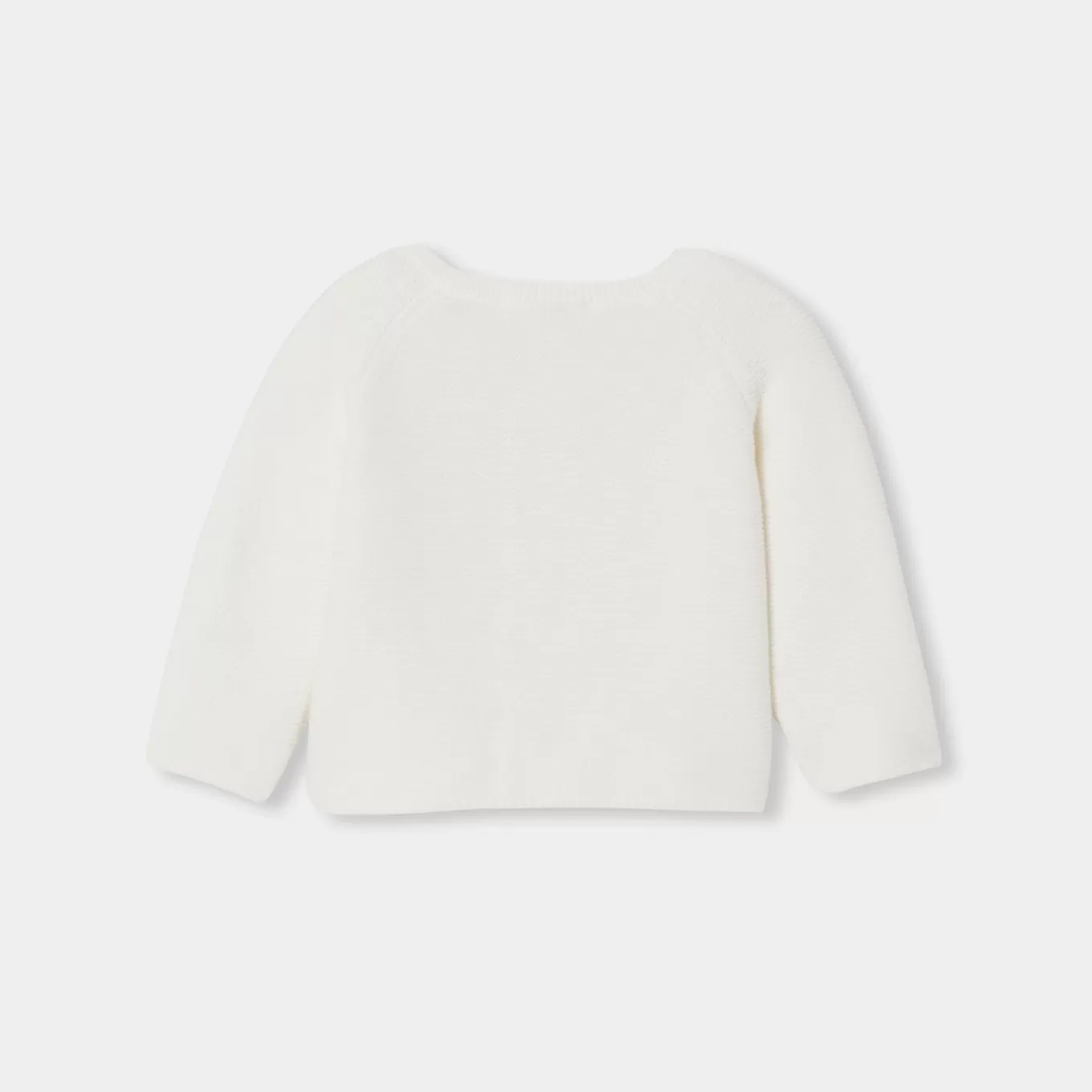 Flash Sale Jacadi Strickjacke für Babys aus Wolle und Baumwolle WEICHES JACADI WEISS
