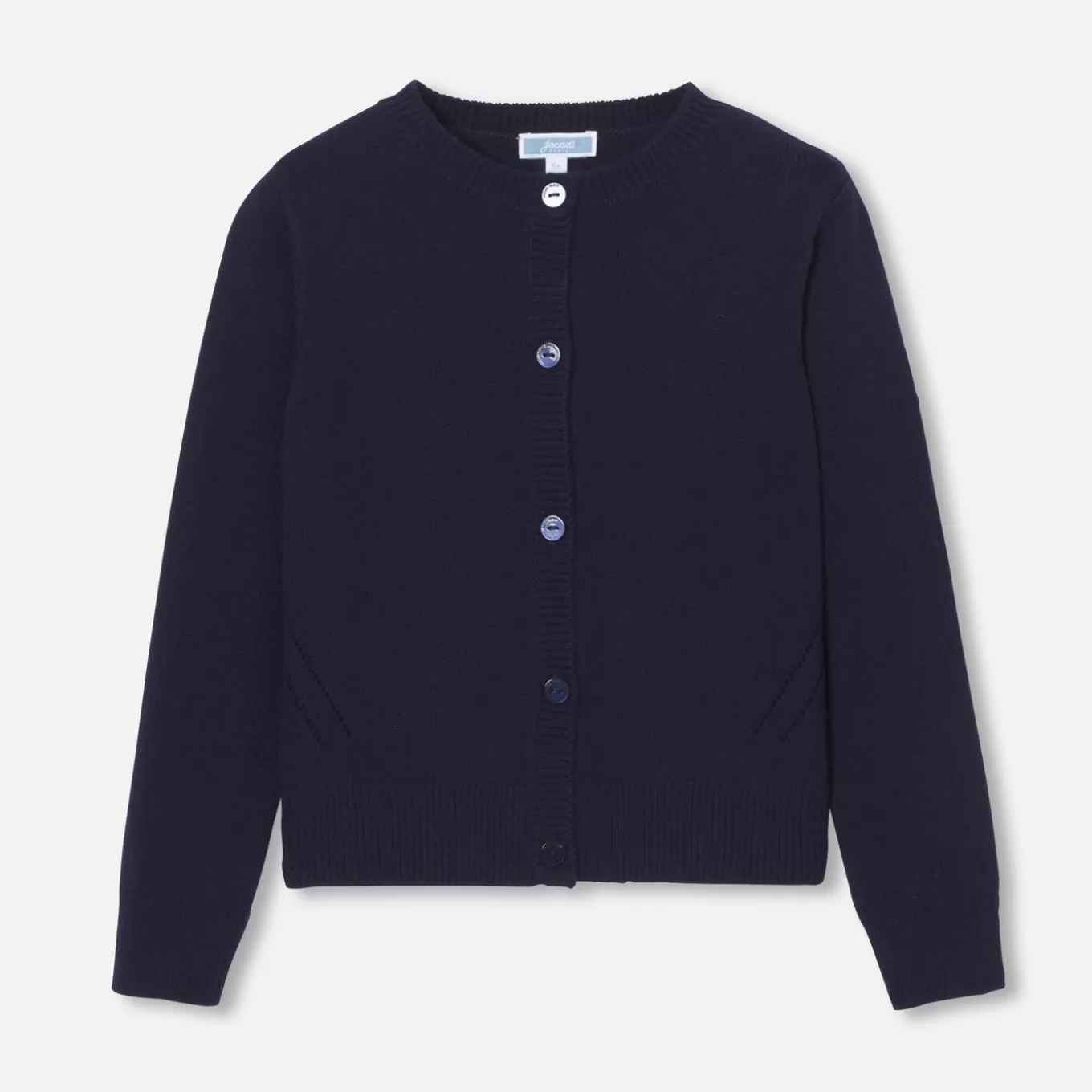 Cheap Jacadi Strickjacke für Mädchen MARINEBLAU JACADI