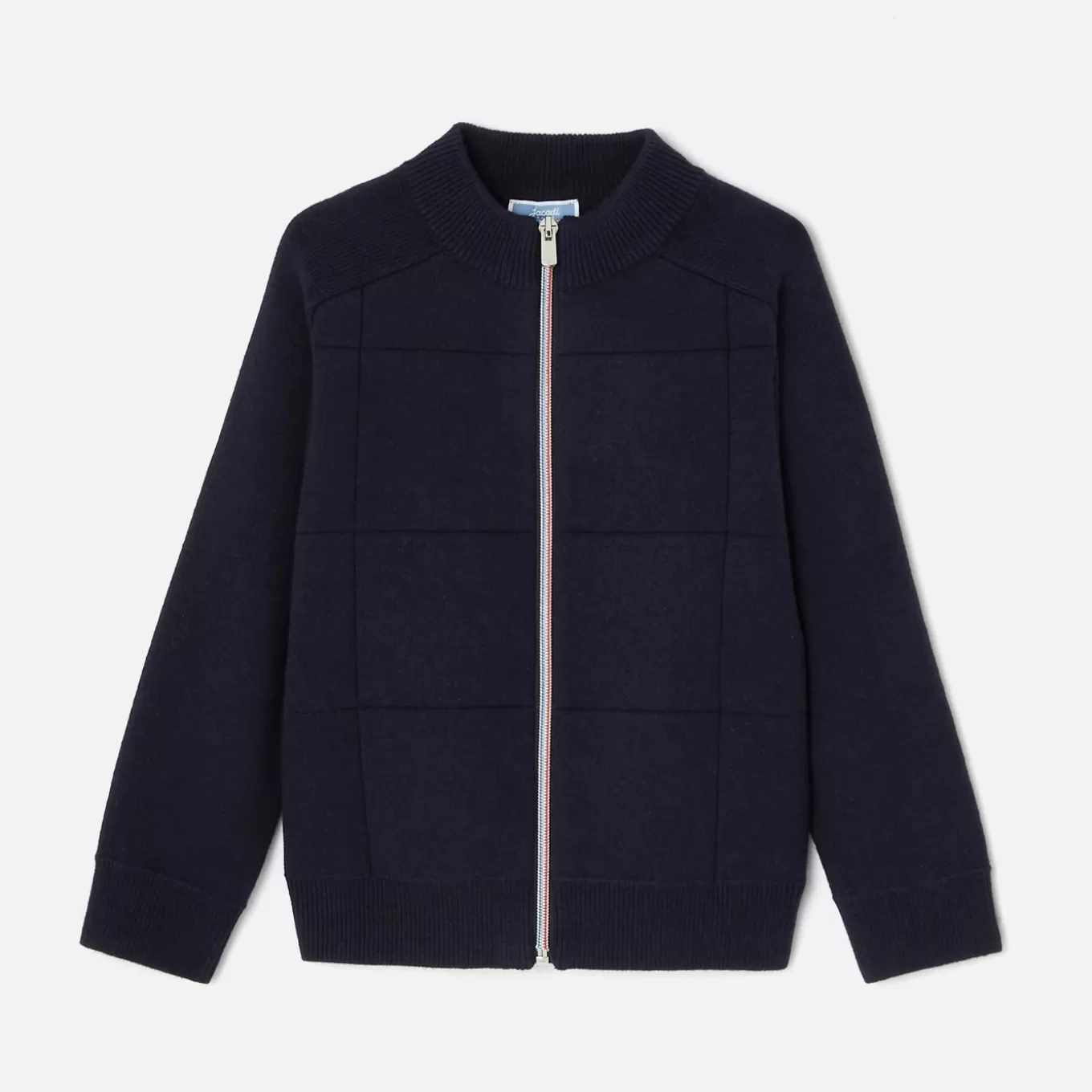 Shop Jacadi Strickjacke mit Reißverschluss für Jungen MARINEBLAU JACADI