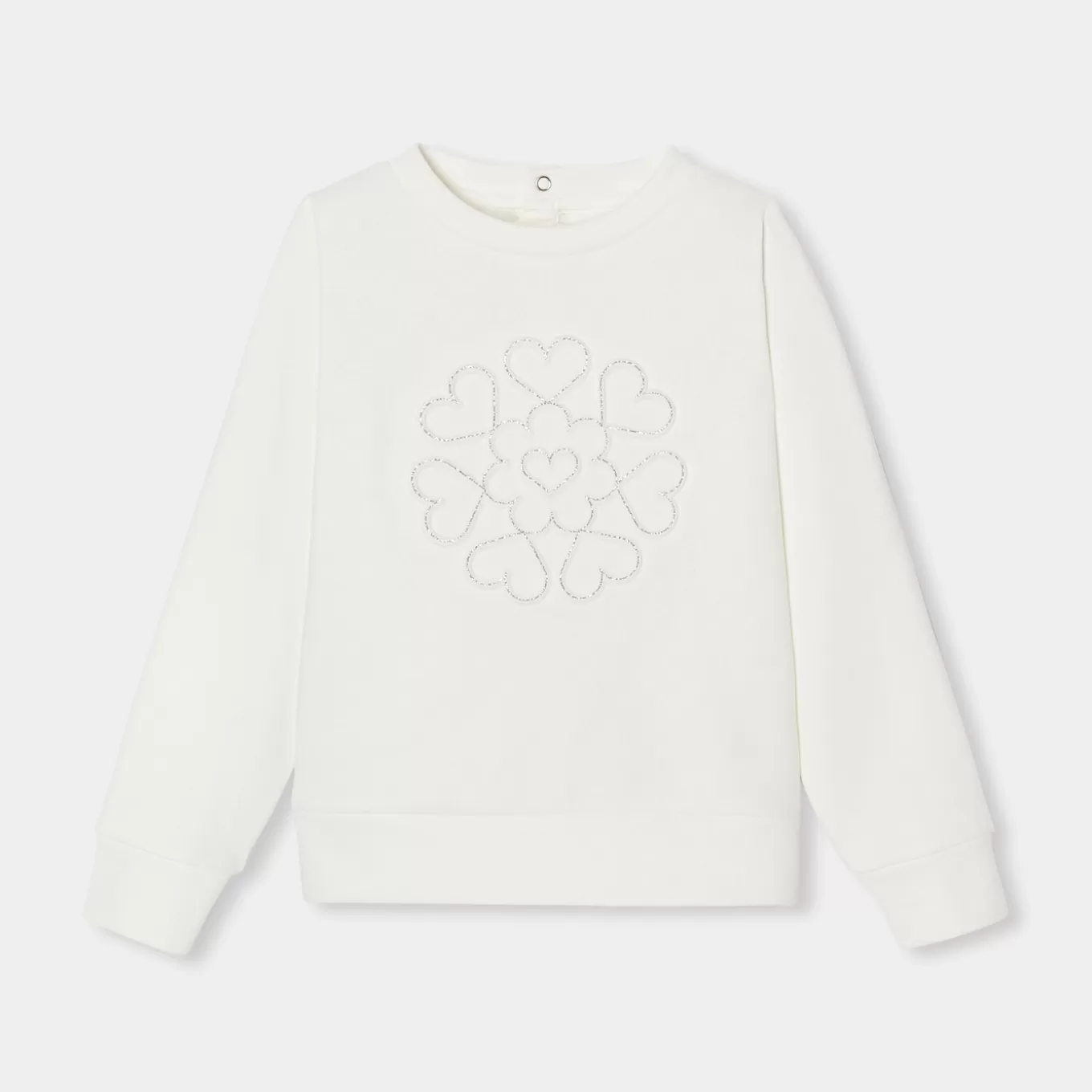 Store Jacadi Sweatshirt aus Molton für Mädchen WEICHES JACADI WEISS