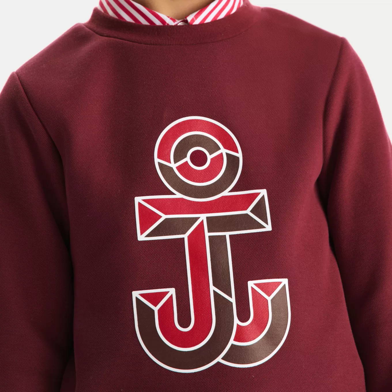 New Jacadi Sweatshirt für Jungen TERRAKOTTA ROT