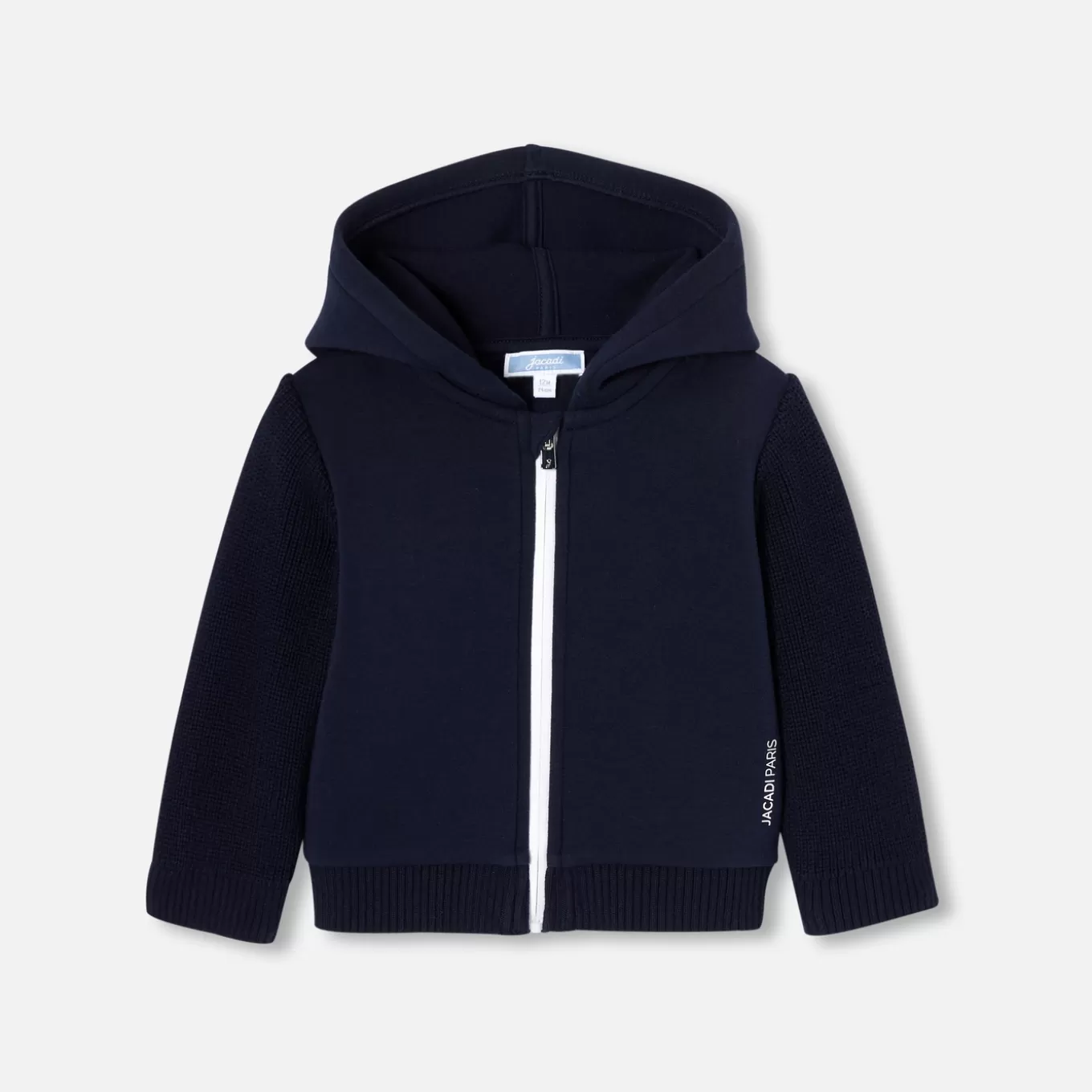 Outlet Jacadi Sweatshirt mit Reißverschluss Kleinkind Junge MARINEBLAU JACADI
