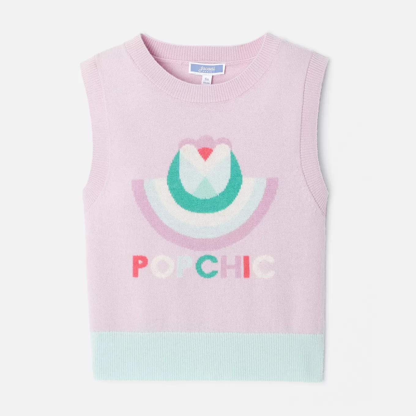 Fashion Jacadi Tanktop-Pullover für Mädchen FLIEDER