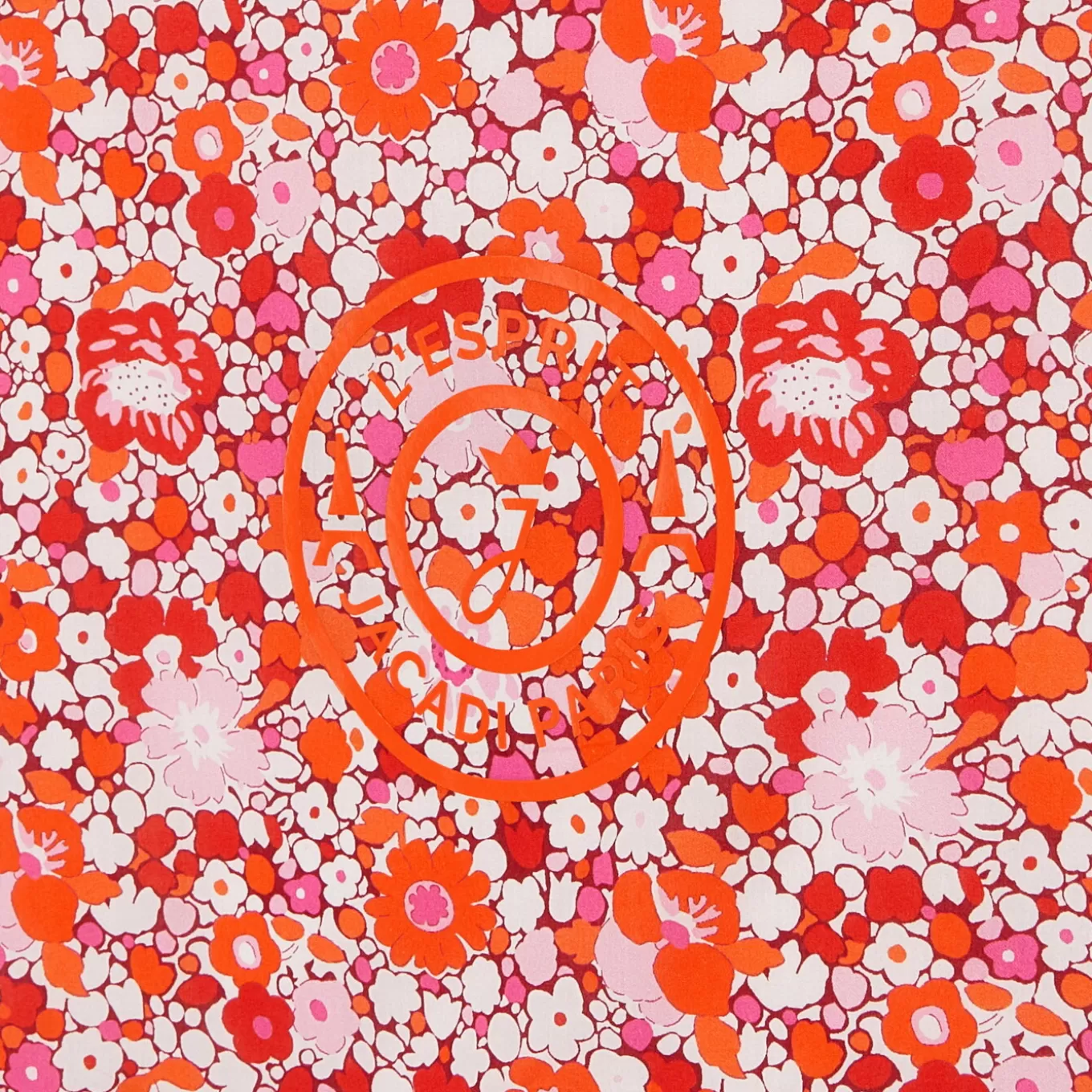 Best Jacadi Tasche aus Liberty-Stoff ORANGE/ MEHRFARBIG