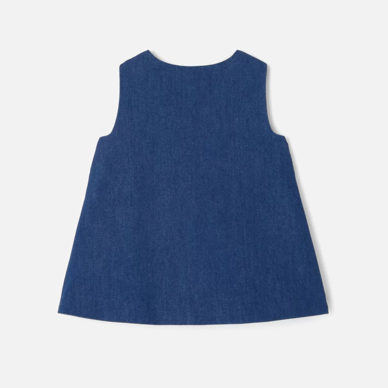 Outlet Jacadi Trägerkleid aus Jeansstoff JEANSDUNKELBLAU