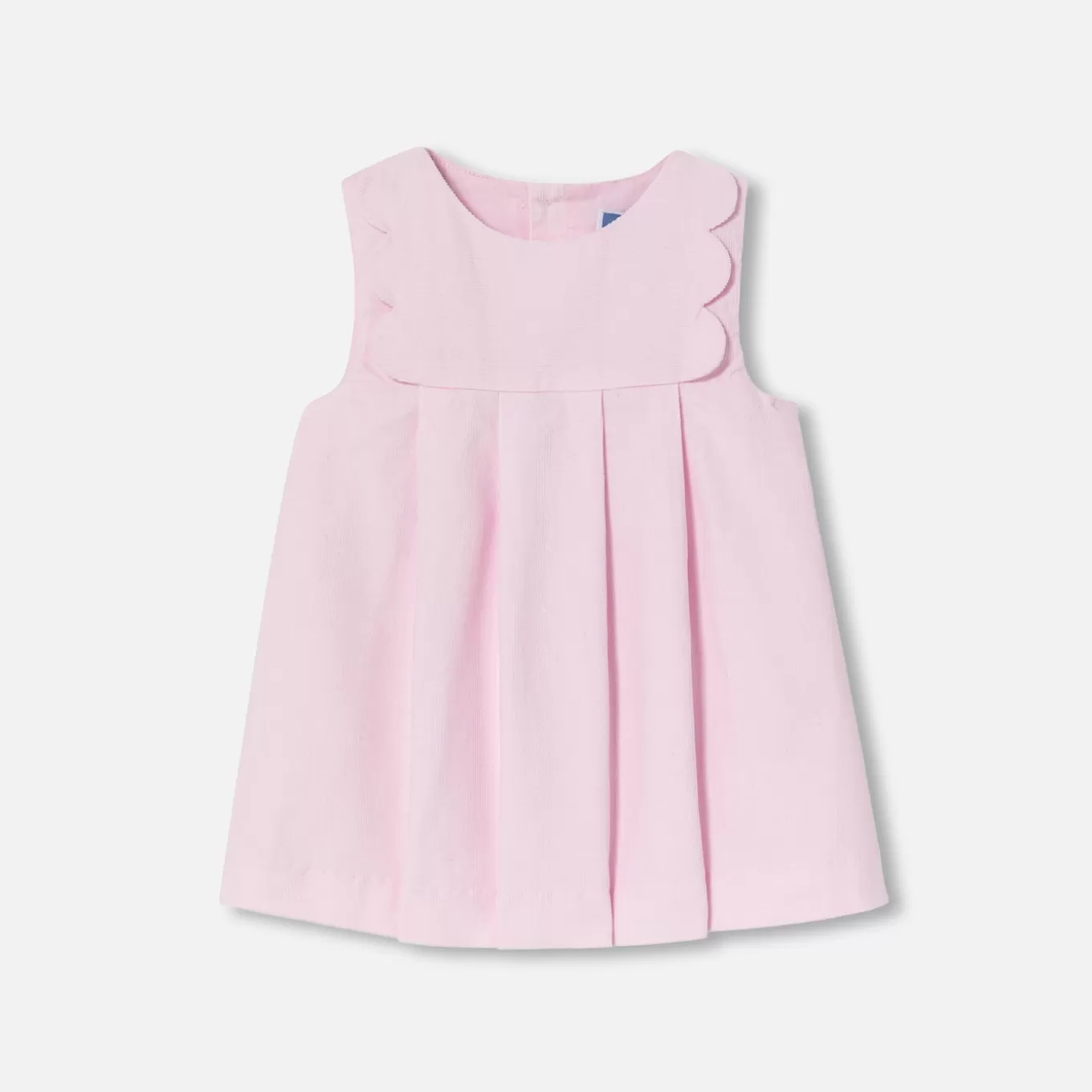 Outlet Jacadi Trägerkleid für Baby Mädchen ROSA PUDER HELL