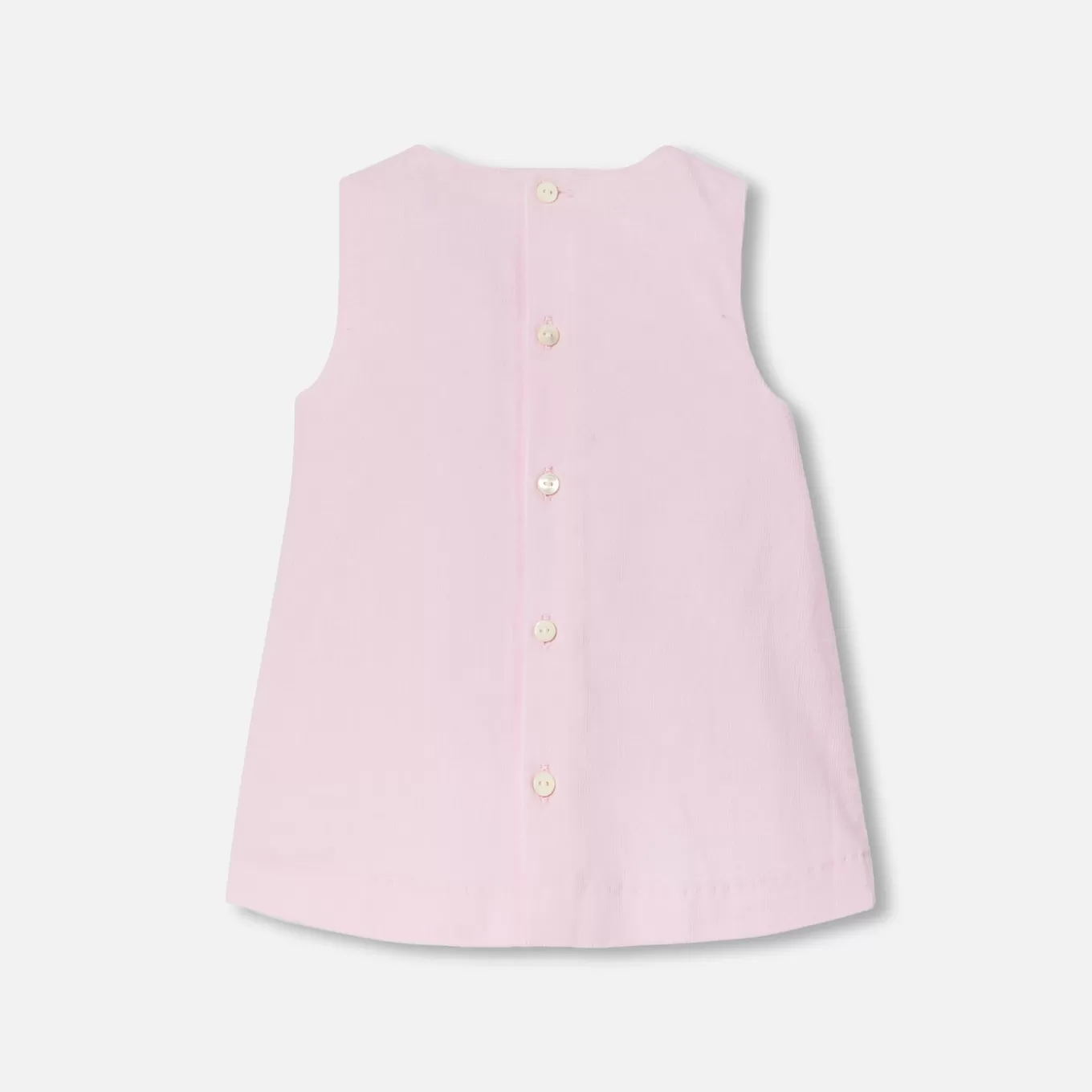 Outlet Jacadi Trägerkleid für Baby Mädchen ROSA PUDER HELL