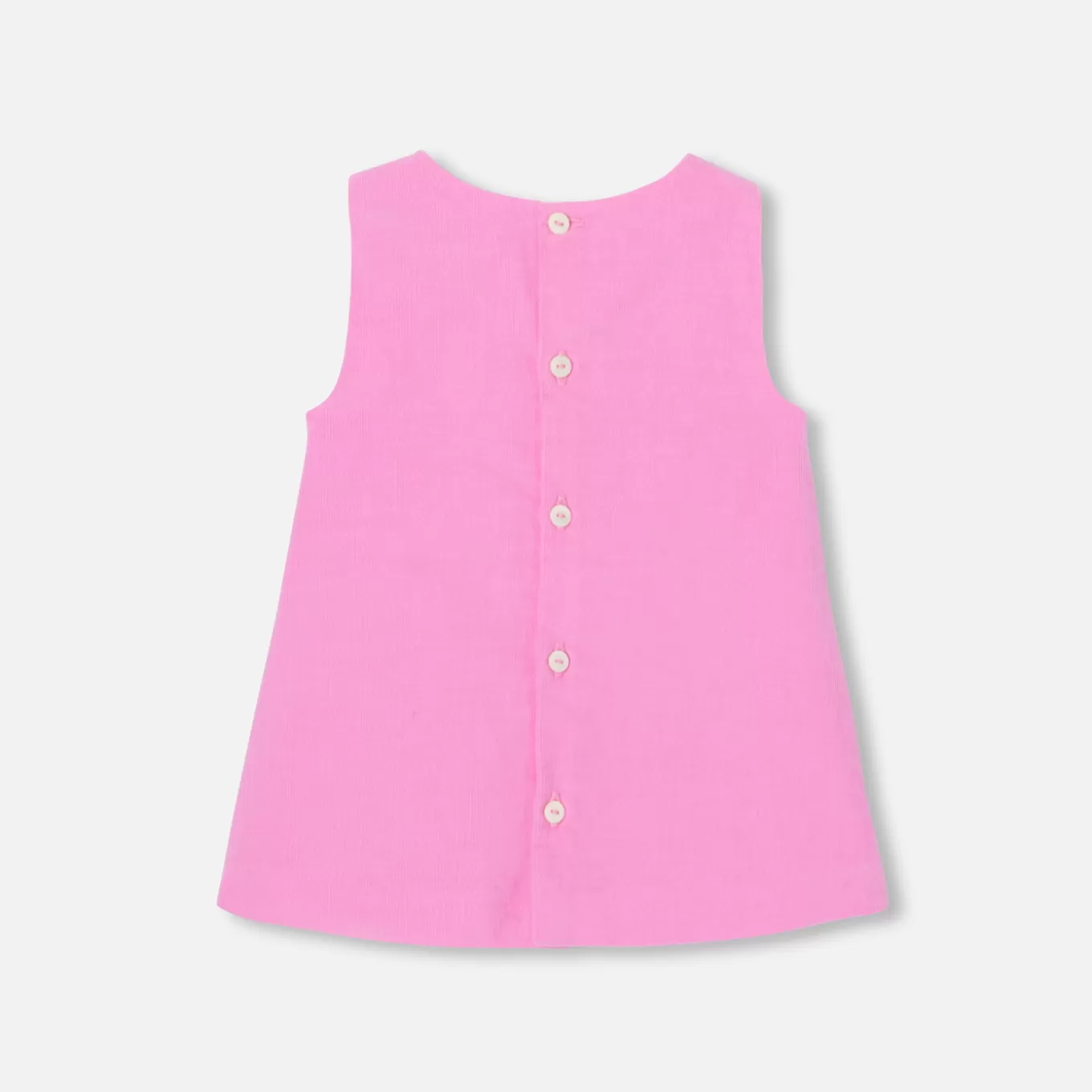 Cheap Jacadi Trägerkleid für Baby Mädchen aus Samt ROSA MITTEL/FUSCHIA