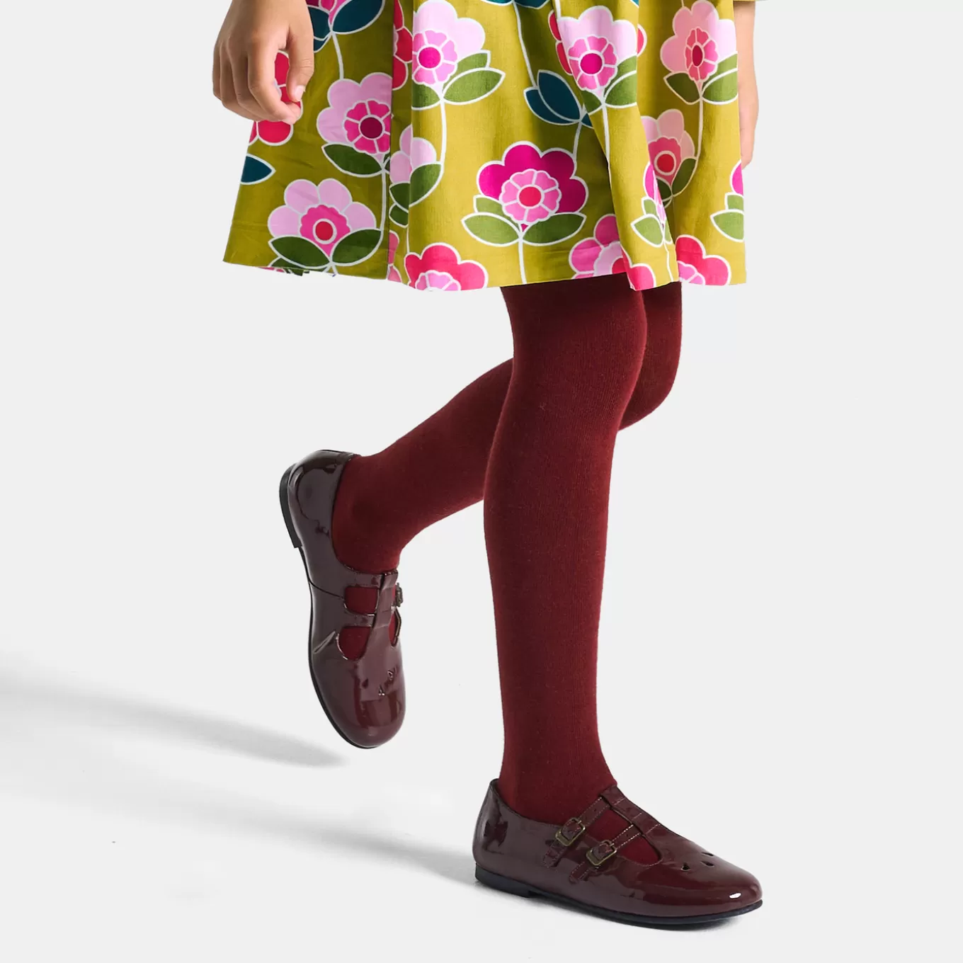 Best Jacadi T-Riemchenschuhe aus Lackleder für Mädchen BORDEAUX