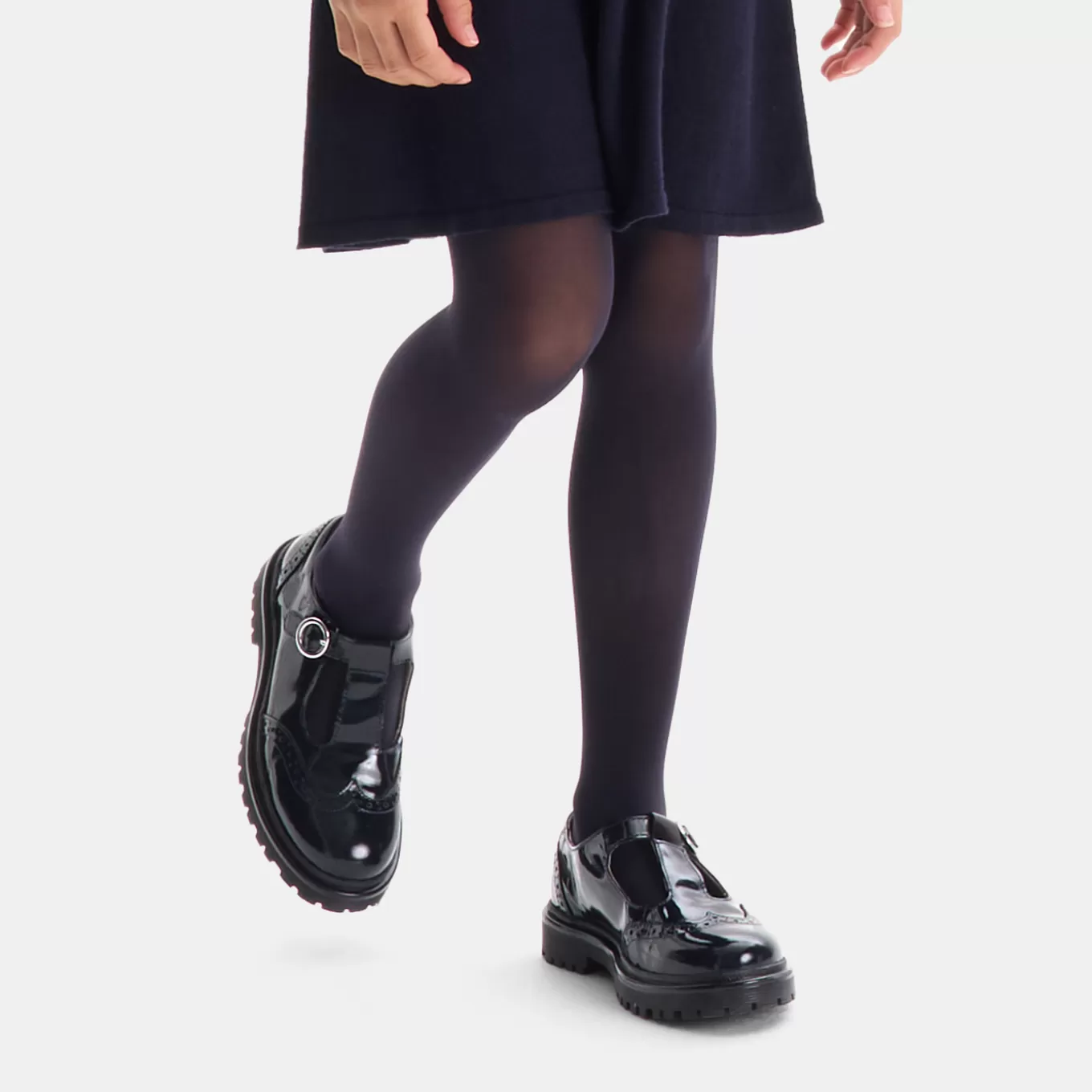 Store Jacadi T-Riemchenschuhe aus Lackleder für Mädchen MARINEBLAU JACADI