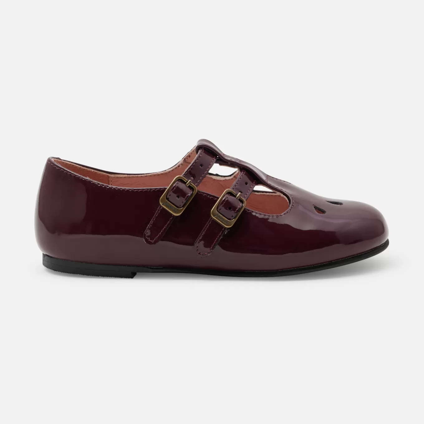 Best Jacadi T-Riemchenschuhe aus Lackleder für Mädchen BORDEAUX