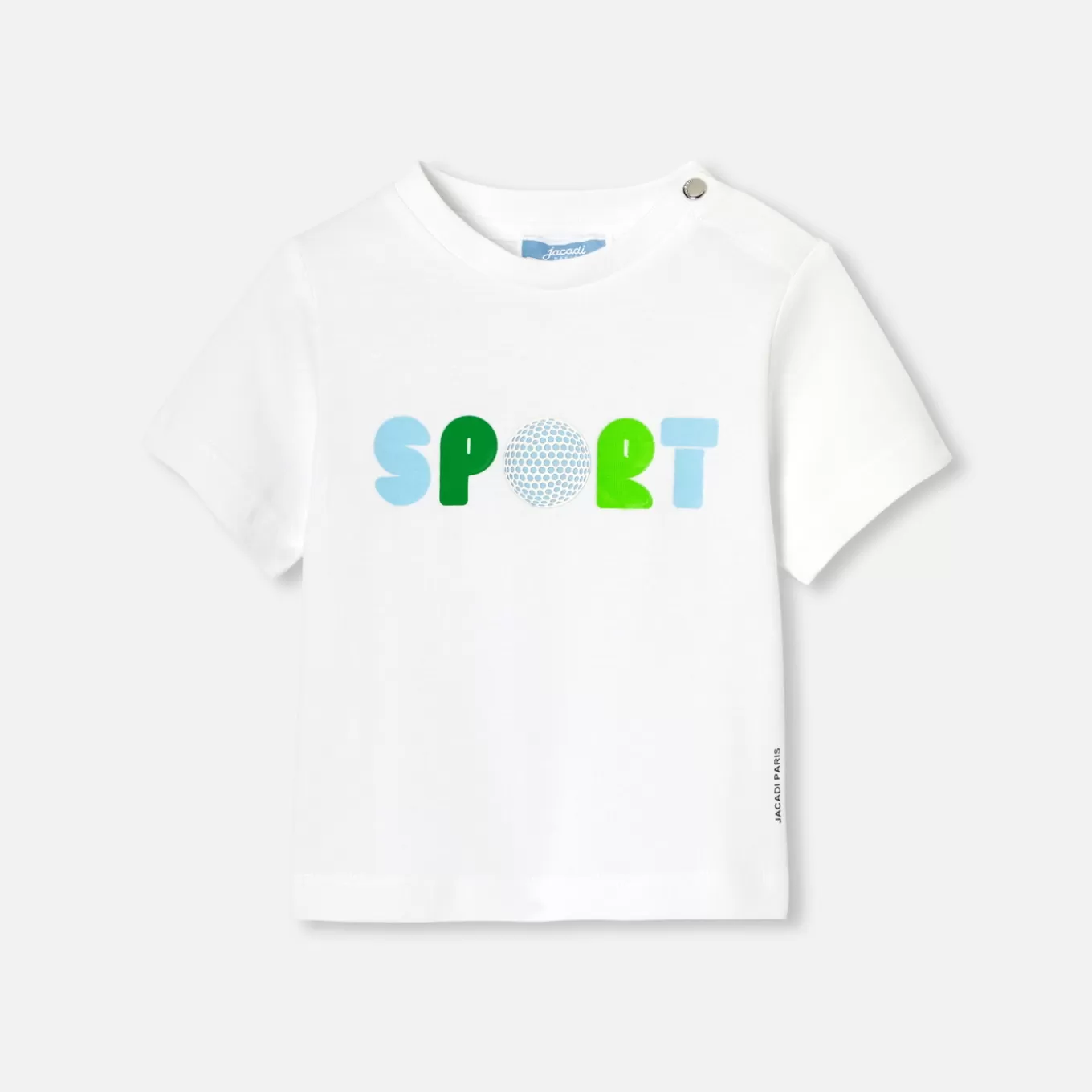 Clearance Jacadi T-Shirt aus Bio-Baumwolle Kleinkind Junge JACADI WEISS