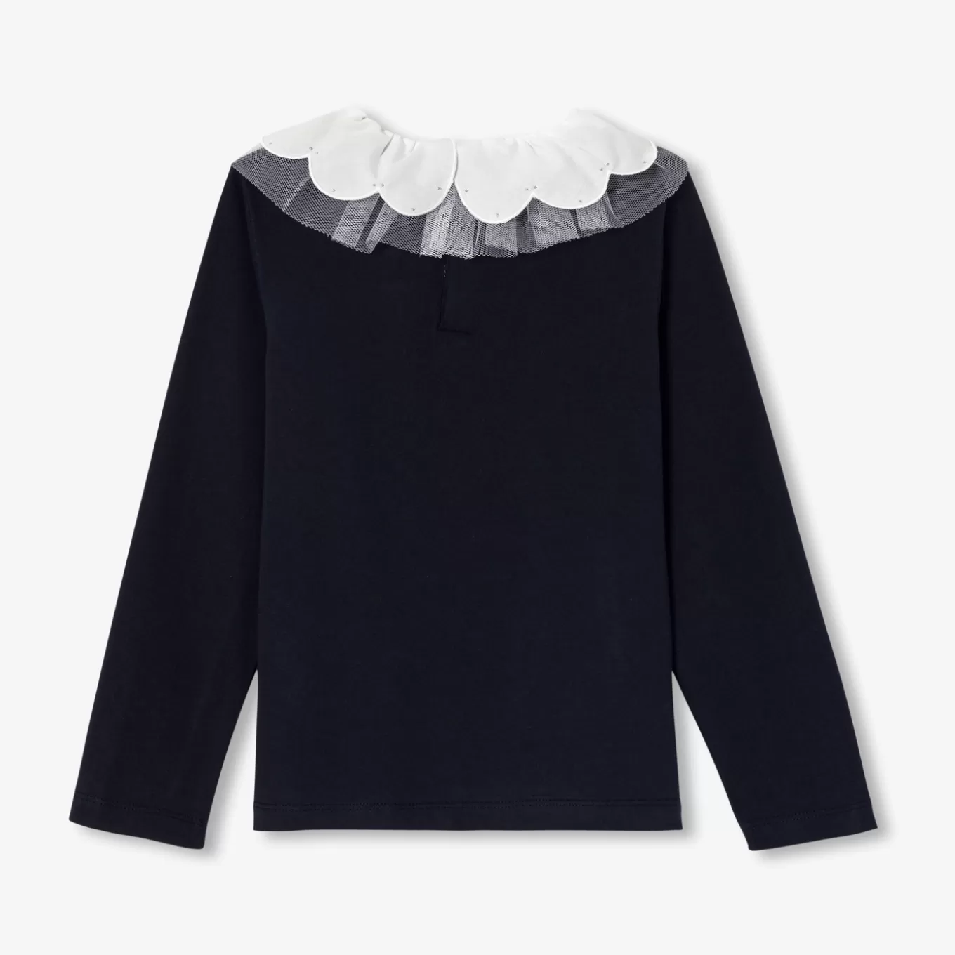 Cheap Jacadi T-Shirt mit Kragen für Mädchen MARINEBLAU JACADI