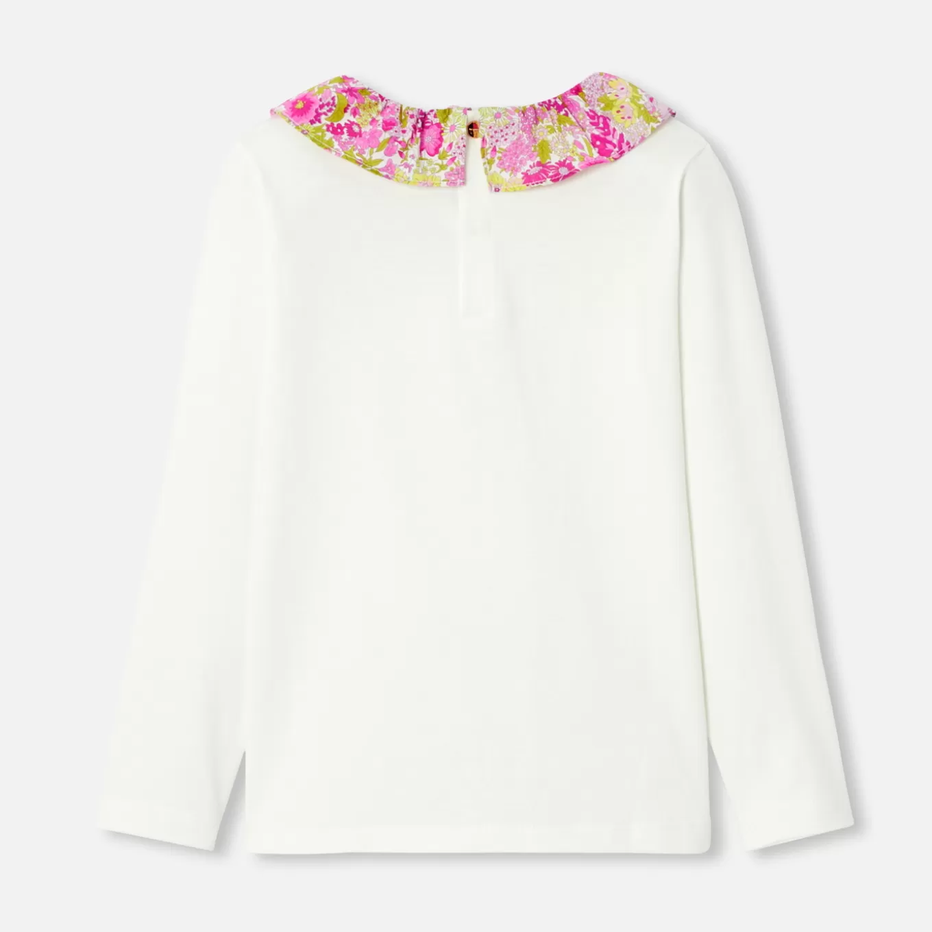 Fashion Jacadi T-Shirt mit Kragen für Mädchen WEICHES JACADI WEISS