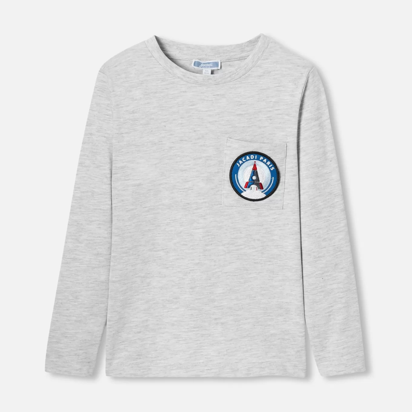 Discount Jacadi T-Shirt mit langen Ärmeln für Jungen GRAU MELIERT HELL JACADI