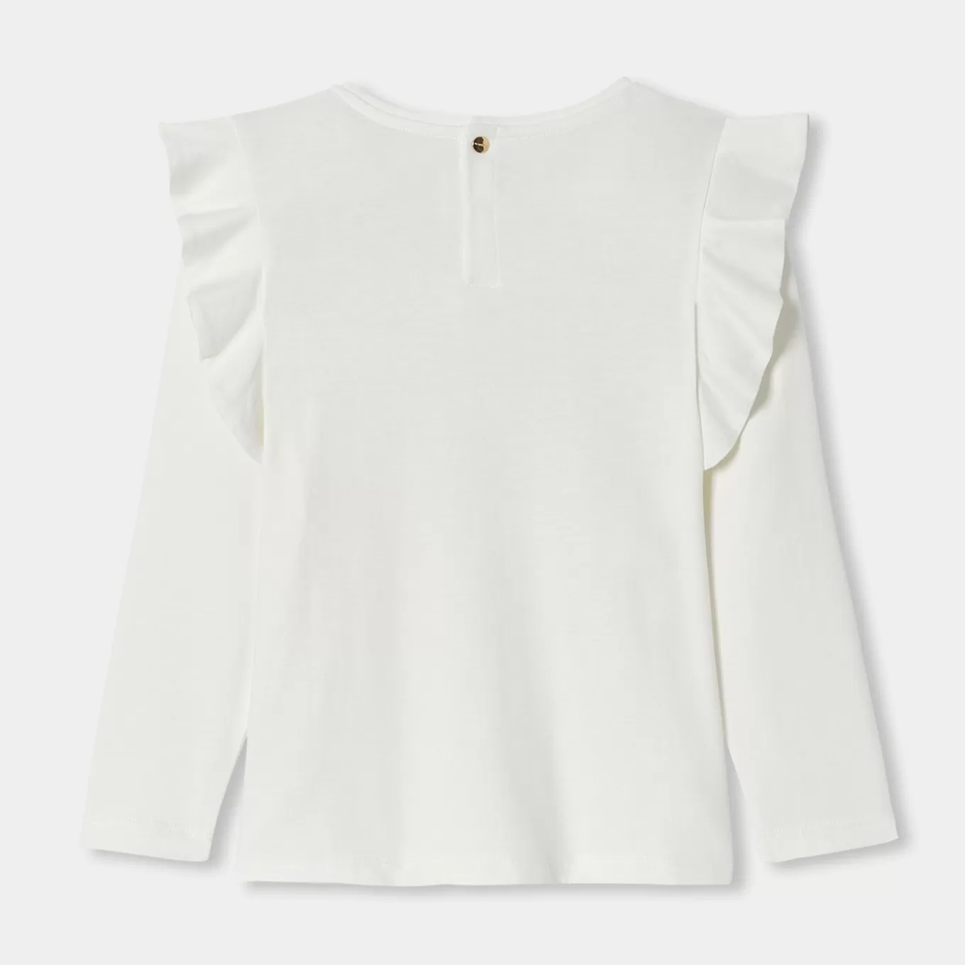 Fashion Jacadi T-Shirt mit langen Ärmeln für Mädchen WEICHES JACADI WEISS