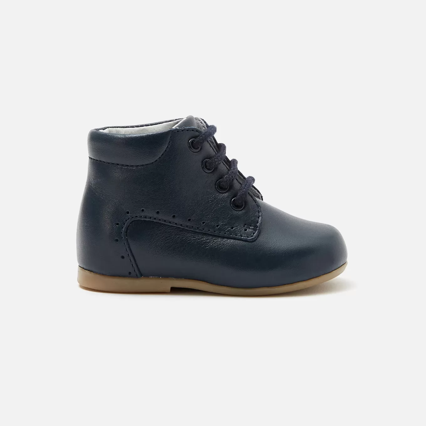 Cheap Jacadi Unisex-Lauflernstiefeletten aus Glattleder MARINEBLAU JACADI