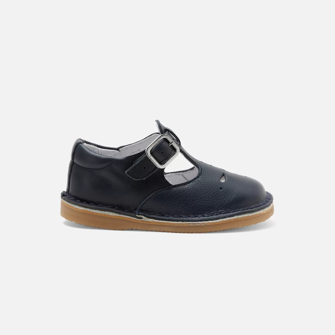 Cheap Jacadi Unisex-Riemchenschuhe aus Glattleder MARINEBLAU JACADI
