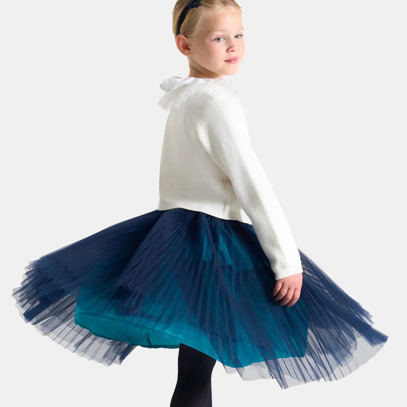 Flash Sale Jacadi Unterrock aus Tüll für Mädchen MARINEBLAU JACADI