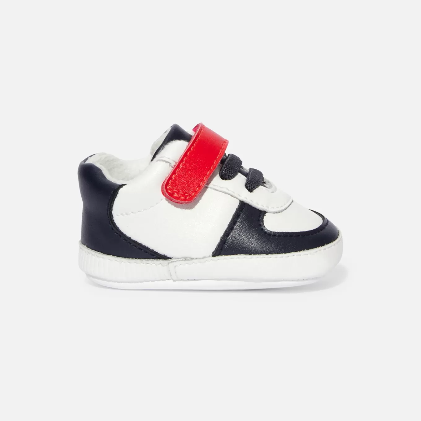 New Jacadi Weiche Sneakers für Baby Jungen MARINEBLAU/WEISS